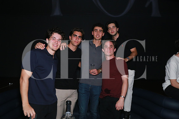 Alberto Reed, Santiago León, Marucio Farias, Marcelo Flores y Daniel Rubio