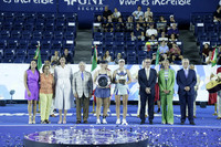 Aspectos de la premiación abierto GNP