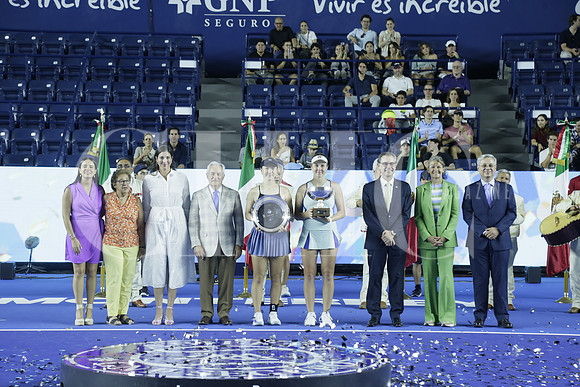 Aspectos de la premiación abierto GNP