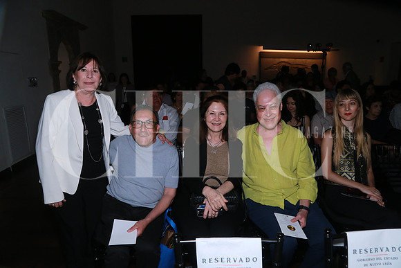 Rosa María Hernández, Armando González, Claudia karam, Gerardo Puertas y Lorein De la Garza
