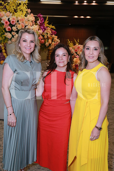 María Elena Cavazos, Silvia Peña y Glenda Arredondo