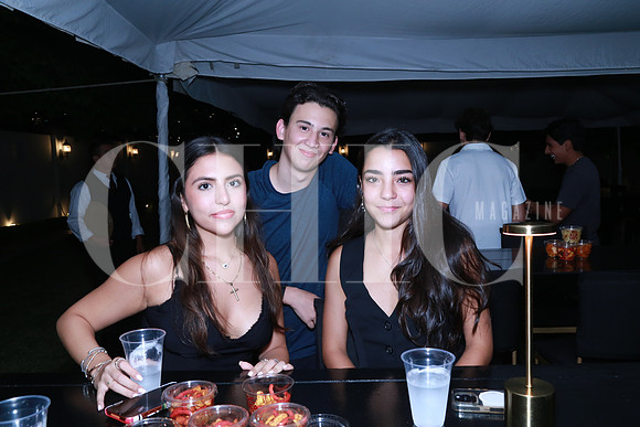 Cordelia Dávalos, Gustavo Romo y Emma Aldape