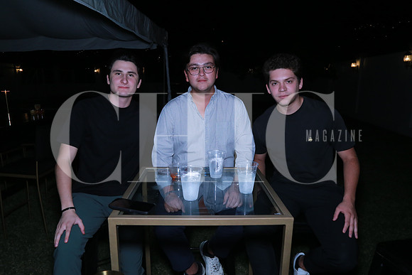 José Adrián Garza, Nicolás Crespo y Francisco Cantú (2)