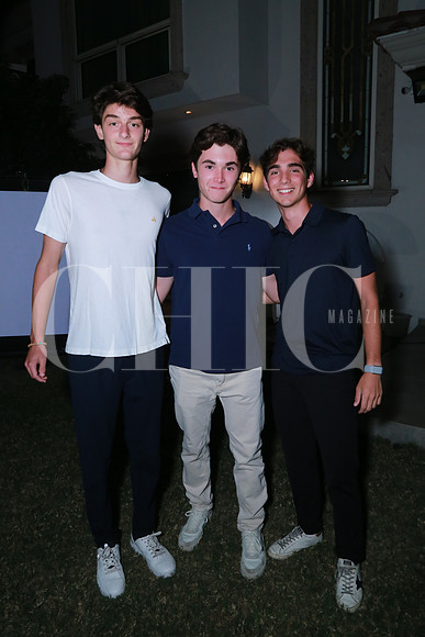 José Luis Treviño, Dario Marroquin y Mateo Islas