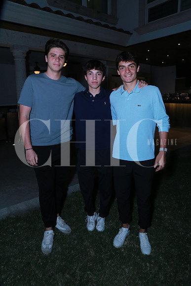 Juan Pablo Igan, Diego Quiroga y Gonzalo Boesch