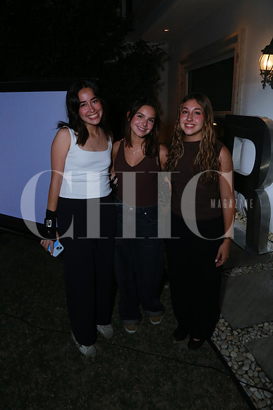 Rafaela Martínez, Ximena Flores y Bárbara León
