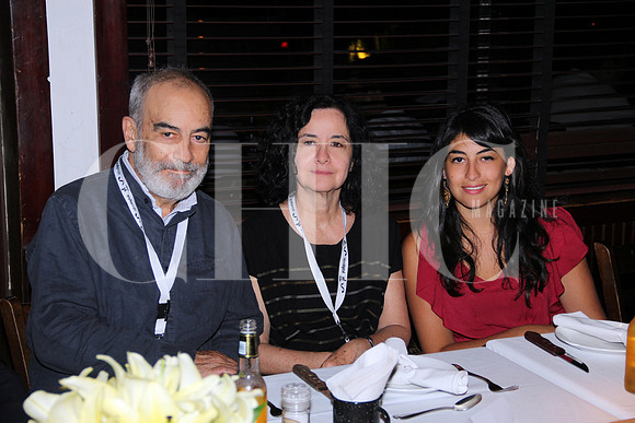 Emilio Echevarría, Norma Del Rivero y Fernanda Echevarría