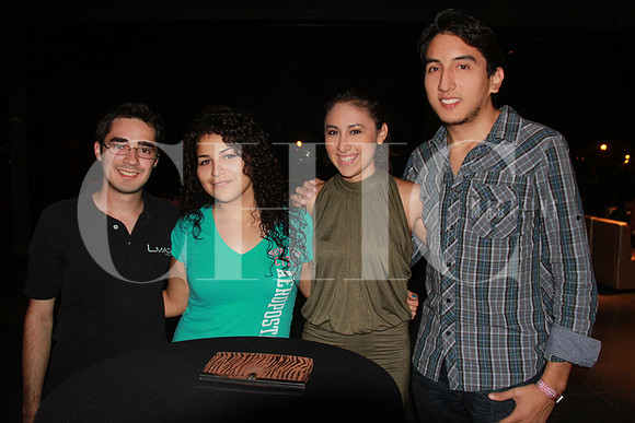 David Garza, Claudia Garza, Miriam Torres y Gerardo Tamez