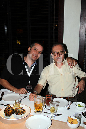 Miguel Ángel Pérez y Orlando Mora