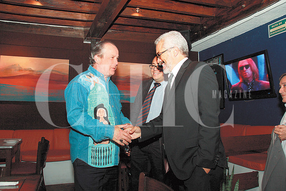 Mauricio Fernández y Luis Estrada