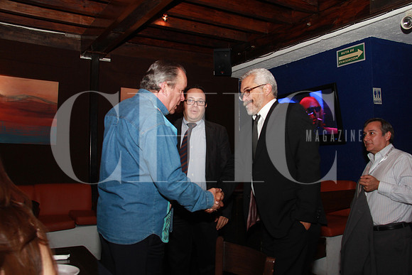 Mauricio Fernández, Juan Manuel González y Luis Estrdada