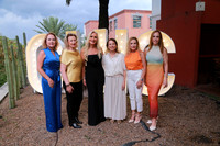 Ale Parás, María Elena Bolsón, Vero Lepeley, Vicky Benavides Norma Ruíz y Mary Meyer