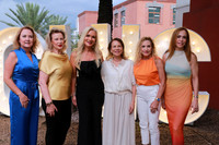 Ale Parás, María Elena Bolsón, Vero Lepeley, Vicky Benavides Norma Ruíz y Mary Meyer