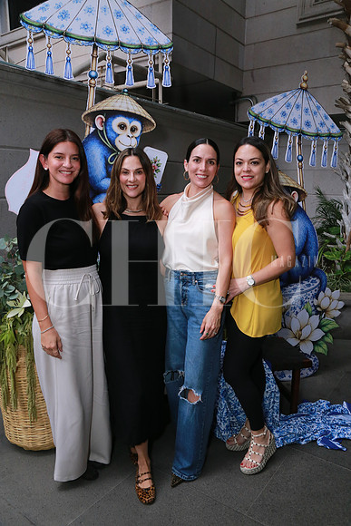 Sara Castillo, Fer Lorenzo, Ivanna Dieste y Sacha Cisneros