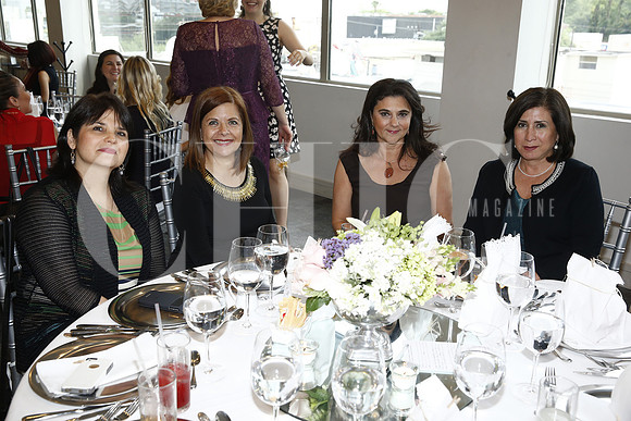 Bertha Alicia Sáenz, Mónica Villarreal, Lía Zavala de Sánchez y Silvia Barceló de Elizondo (1)