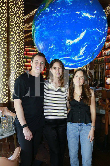 César Altamirano, Andrea Maiz y Ana Clarissa Hernández