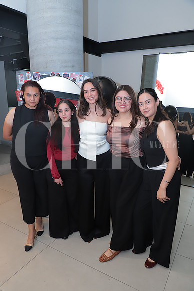 Lety Sarao, Natiely Cortés, Baby Richardson, Fatima Martínez y Natalia Chavez 2