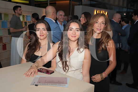 Andrea Ghiberit, Isabella Ghiberti y Janice Díaz 2