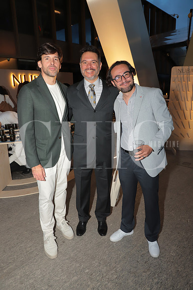 Matías Roca, Valerio Negri y Aaron Chavez 1