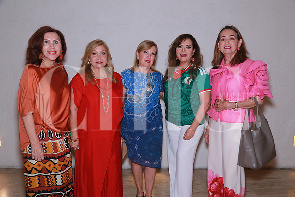 Martha Rangel, Claudia Chávez de García, Delia Salinas, Mirthala Hauger y Carmen Herrera (2)