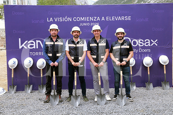 Javier Ballí, Alejandro García, Fernando Ortega y Jaime Cuellar (2)