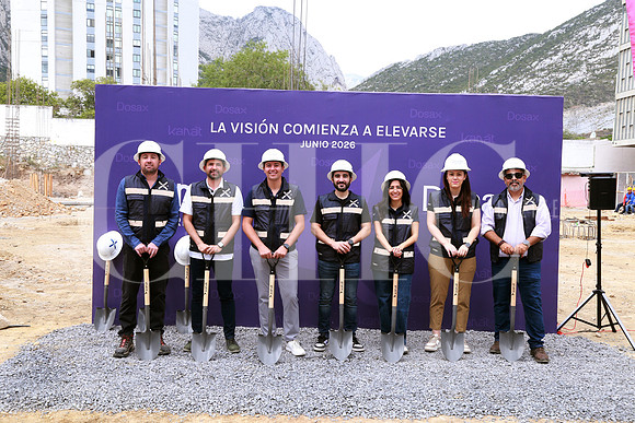 Javier Ballí, Alejandro García, Fernando Ortega, Jaime Cuellar, Alejandra Barajas, Eridani Gastelum y Oscar Vera