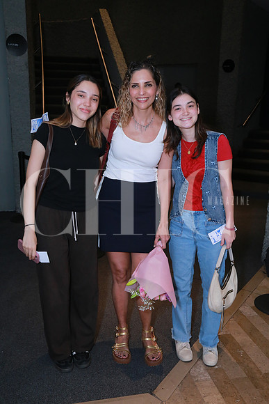 Paulina Hinojosa, MInerva Muraira y Eva Sofia Leal