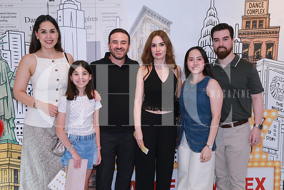 Rocio Gutíerrez, Abigail De la Garza, Sergio Treviño, Ale De la Garza, Daniela González y Mauricio De la Garza