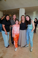 Abigail Hernández, Bárbara Haynes de Camelo, Roberta Camelo, Roby González y Fernanda Camelo