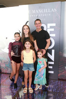 Ariane Charur, Gustavo Marcos, Sara Marcos, Nicole Marcos y Elena Marcos