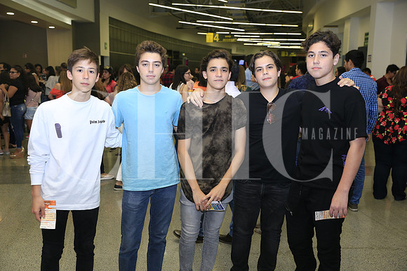 David Garza, Max Aldape, Lucas Ruiz, Enrique Regulez y Pablo Martínez (2)