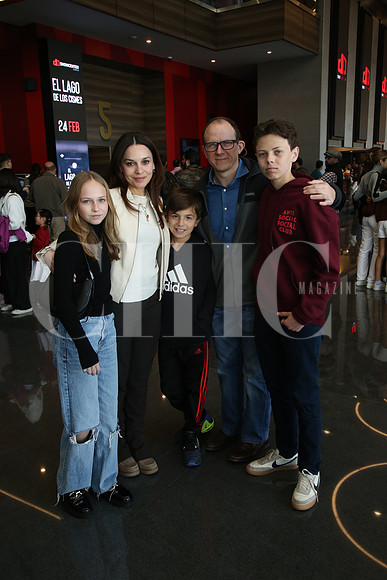 Natalia Guasque, Cristina García de Guasque, Pablo Guasque, José Manuel Guasque y Mateo Guasque