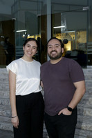 Mariana Casasus y César Chávez