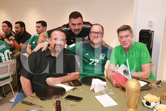 Paco García, Francisco Aguila, Ulises Flores y daniel Cornejo
