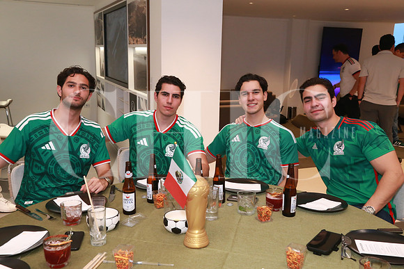 Sebastian Vázquez, Diego Bravo, Gustavo Rios y Emiliano Salinas