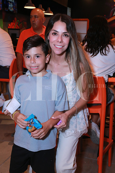 Andrea Monarrez y Leo Musalem