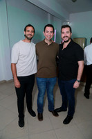 Elias Adnonie, Ramses Andonie y Jorge Gámez