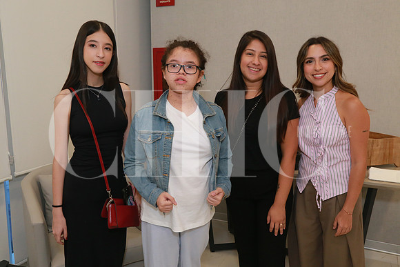 Mavel Cantú, Emma Cantú, Tabata Aguiñaga y Fernanda Rodríguez