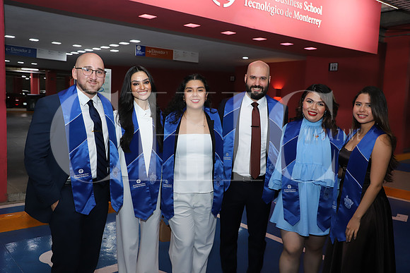 César Arizpe, Lorena Vega, Gabriela Castillo, Miguel Cantú, Karina Castro y Wendy de León 1