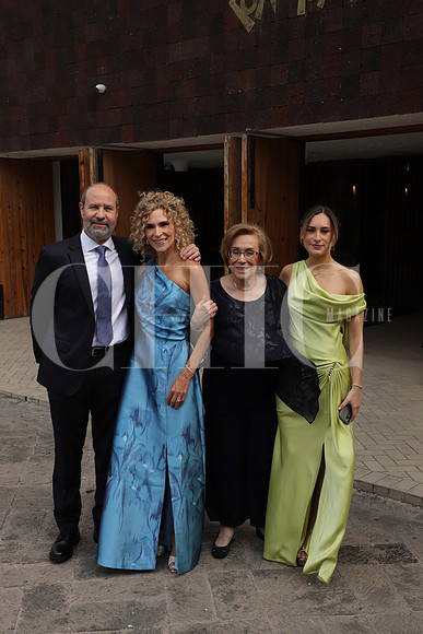 Alejandro de la Garza, Gaby Filizola, Amparo Filizola y Ximena de la Garza 1