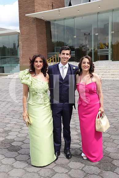 Eliana Marcos, Pablo Elizondo y Barbara Elizondo 2