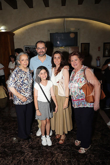 Claudia Fernandez, Gabriel Garza, Belen Garza, Brenda Uscanga y Kiki Uscanga 2