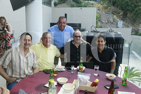 Horacio Rodríguez, Juan Gerardo Gómez, Carlos Quinto, Jorge Martínez y Roberto Rendón