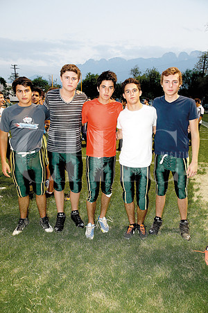 Rolando Treviño, Jorge Ureña, Marcel Ortiz, Juan Carlos Guerra y Antonio Mayer