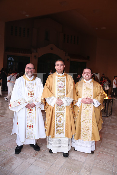 Diacono Oscar Ortega, Padre Hugo Villegas y Padre Noe Cardenas 0