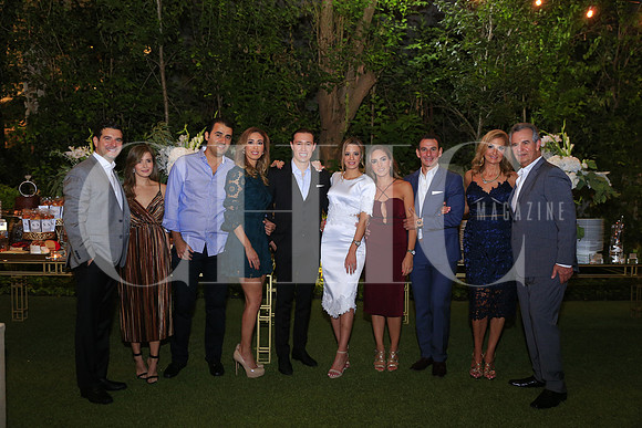 Adrián Marcos, Cristina Charur de Marcos, Orlando Cantú, Dany Marcos, Sergio Altamirano, Steph Marcos, Arianne Charur, Gus Marcos, Adriana de Marcos y Gustavo Marcos (1)