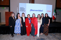 Doris Rodríguez, Ingrid Bueno, Arely Garza, Martha Gaona, Sonia Garza de Ocampo, Olga Silva, Silvia Campos y Alicia Martínez