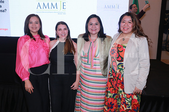Indira Herrera, Ingrid Smith, Verónica Garza y Mayra Rojas