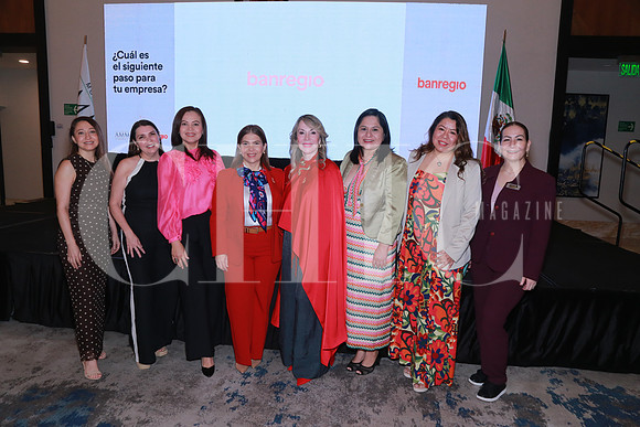 Karla Galván, Ingrid Smith, Indira Herrera, Martha Gaona, Sonia Garza de Ocampo, Verónica Garza, Mayra Rojas y Monika Berrosque (2)