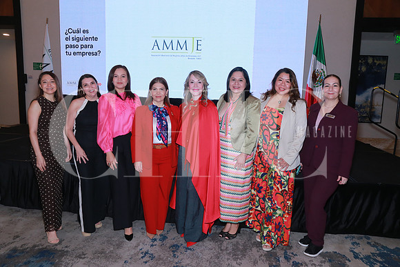 Karla Galván, Ingrid Smith, Indira Herrera, Martha Gaona, Sonia Garza de Ocampo, Verónica Garza, Mayra Rojas y Monika Berrosque